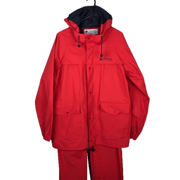 columbia pvc rain jacket